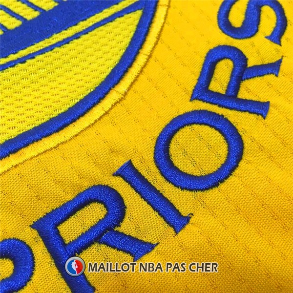 Maillot Authentique Golden State Warriors Thompson 11 Bleu